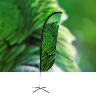 Feather Flag With Base